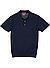 Polo-Shirt, Baumwoll-Strick, dunkelblau - nachtblau
