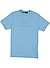 T-Shirt, Baumwolle, hellblau - pastellblau