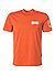 T-Shirt, Baumwolle, orange - orang