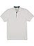 Polo-Shirt, Baumwoll-Piqué, weiß - weiß
