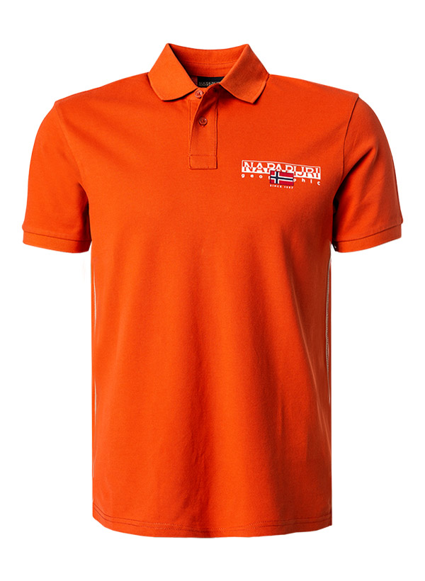 Napapijri Red Cotton Polo Shirt main image 0