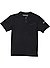T-Shirt, Regular Fit, Baumwolle, schwarz - schwarz