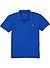 Polo-Shirt, Baumwoll-Piqué, kobaltblau - kobaltblau