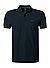 Polo-Shirt, Regular Fit, Baumwoll-Piqué, nachtblau - dunkelblau