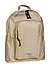 Rucksack, Recyceltes Material wasserabweisend, creme - creme