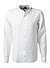 Hemd, Tailored Fit, Reines Leinen, weiß meliert - weiß
