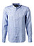 Hemd, Tailored Fit, Reines Leinen, bleu meliert - bleu