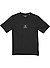 T-Shirt, Regulart Fit, Bio Baumwolle, schwarz - schwarz