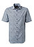 Kurzarmhemd, Modern Fit, Baumwolle, bleu floral - bleu