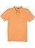 Polo-Shirt, Modern Fit, Bio Baumwoll-Piqué, orange - gelborange