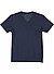T-Shirt, Bio Baumwolle, tiefseeblau meliert - tiefseeblau