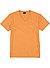 T-Shirt, Bio Baumwolle, orange meliert - gelborange