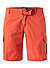 Cargoshorts, Baumwolle, rot - rot