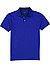 Polo-Shirt, Classic Fit, Baumwoll-Piqué, kobaltblau - kobaltblau