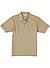 Polo-Shirt, Baumwoll-Piqué, hellbraun - hellbraun