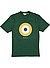 T-Shirt, Regular Fit, Bio Baumwolle, dunkelgrün - dunkelgrün