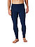 Lange Unterhose, Bio Baumwoll-Stretch, dunkelblau - dunkelblau