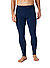Lange Unterhose, Bio Baumwoll-Stretch, dunkelblau - dunkelblau