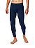 Lange Unterhose, Baumwolle, nachtblau - navy