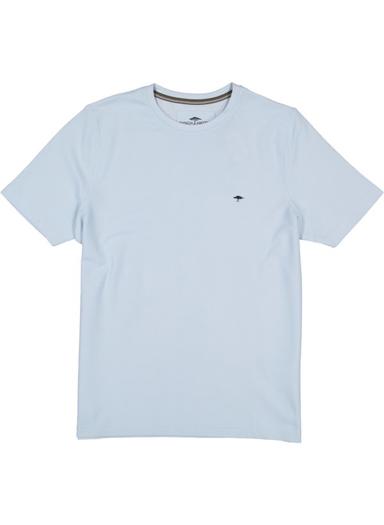 T-Shirt, Baumwoll-Piqué, hellblau