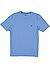 T-Shirt, Baumwolle, blau - himmelblau