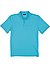 Polo-Shirt, Baumwoll-Piqué, türkis - türkis