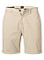 Shorts, Regular Fit, Baumwolle, beige - creme