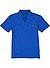 Polo-Shirt, Baumwoll-Jersey, kobaltblau - kobaltblau