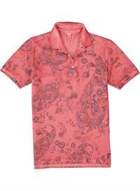 BOB Polo-Shirt PRESS PRINT58/bordeaux