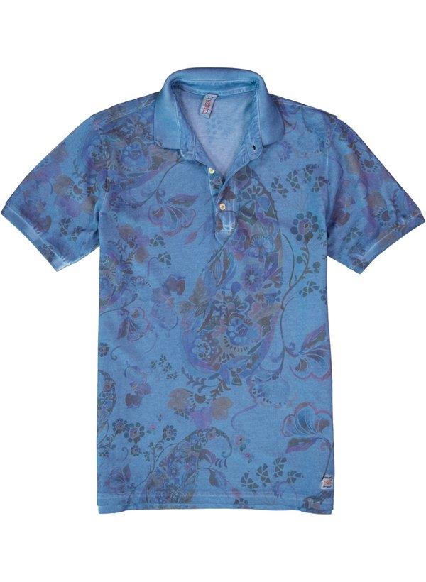 BOB Polo-Shirt PRESS PRINT58/denimmNormbild