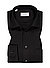 Hemd, Classic Fit, Bio Baumwolle, schwarz - schwarz