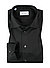Hemd, Contemporary Fit, Twill, schwarz - schwarz