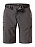 Shorts, Relaxed Fit, Mikrofaser, anthrazit - anthrazit