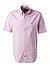 Kurzarmhemd, Regular Fit, Baumwolle, rosa-weiß gestreift - rosa