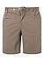 Shorts, Baumwolle-Lyocell, taupe - taupe