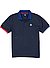 Polo-Shirt, Baumwoll-Piqué, navy - navy