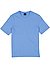 T-Shirt, Baumwolle, himmelblau - himmelblau