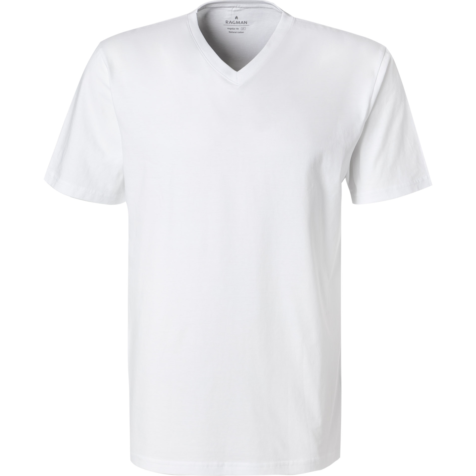 RAGMAN Herren T-Shirts weiß
