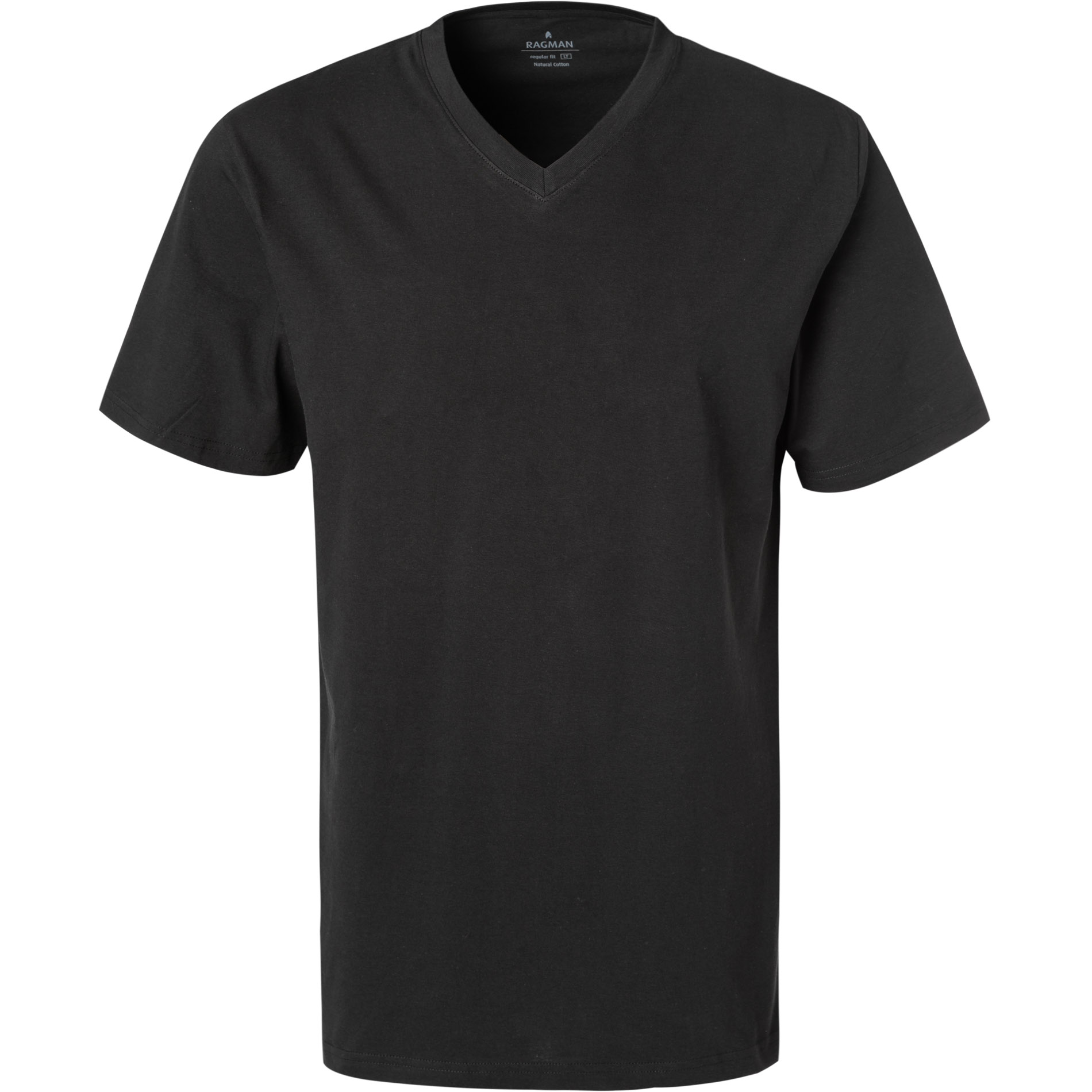 RAGMAN Herren T-Shirts schwarz