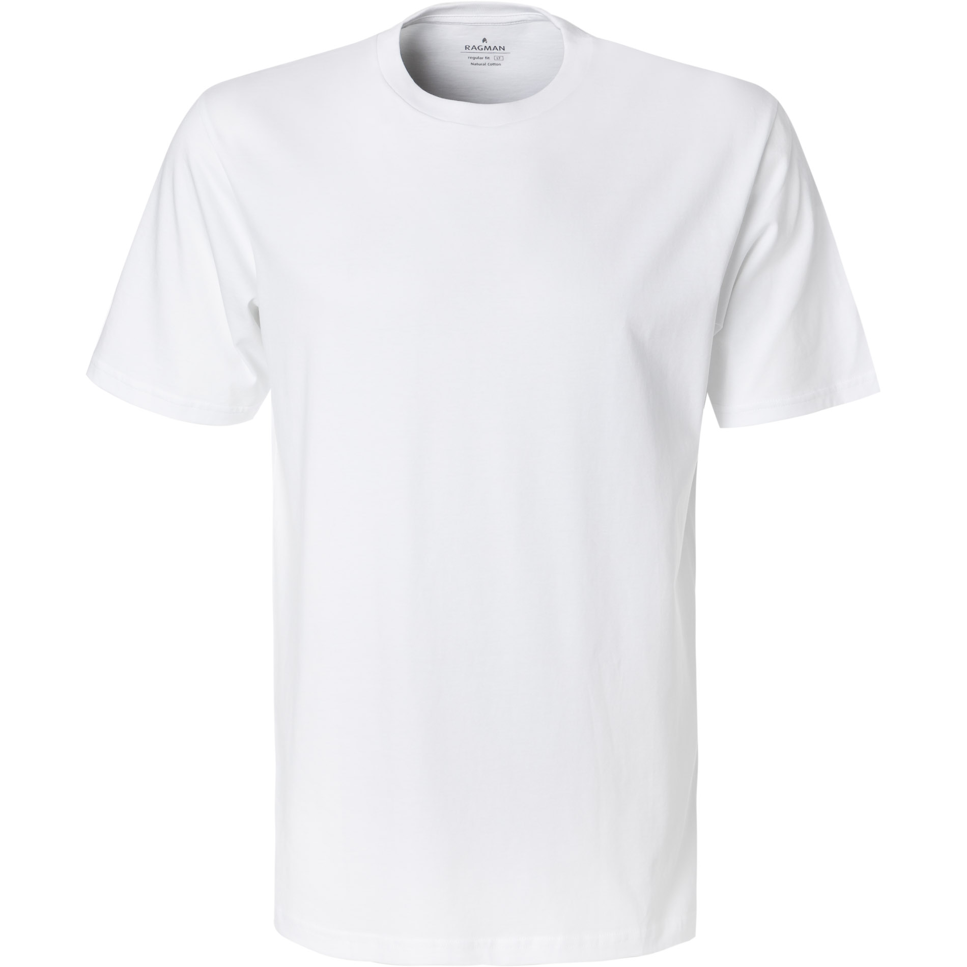 RAGMAN Herren T-Shirts weiß