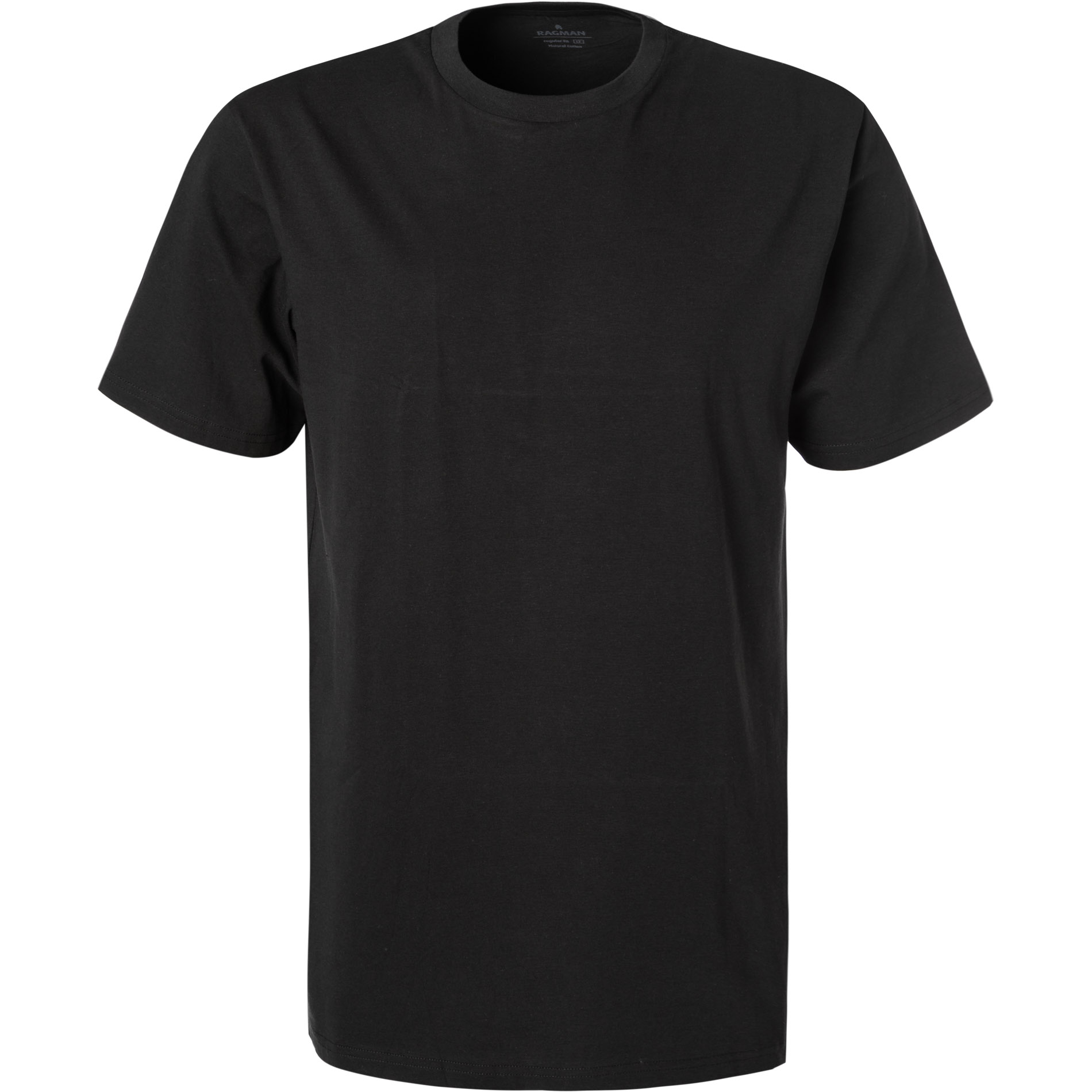 RAGMAN Herren T-Shirts schwarz
