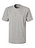 T-Shirt, Long&Tall, Baumwolle, extralang, grau meliert - grau