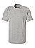 T-Shirt, Long&Tall, Baumwolle, Extra lang, grau meliert - grau