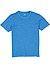 T-Shirt, Baumwolle, blau - blau