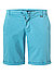 Shorts, Baumwolle, türkis - blau