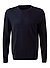 Pullover, Merinowolle-Seide, marine - marine