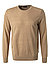 Pullover, Merinowolle-Seide, caramel - caramel