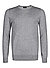 Pullover, Merinowolle-Seide, silbergrau - silbergrau