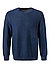 Pullover, Baumwolle, blau - blau
