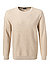 Pullover, Baumwolle, hellbeige - hellbeige